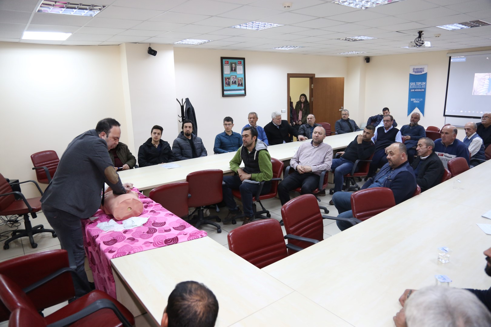 Toplu taşıma sürücüleri bilinçleniyor