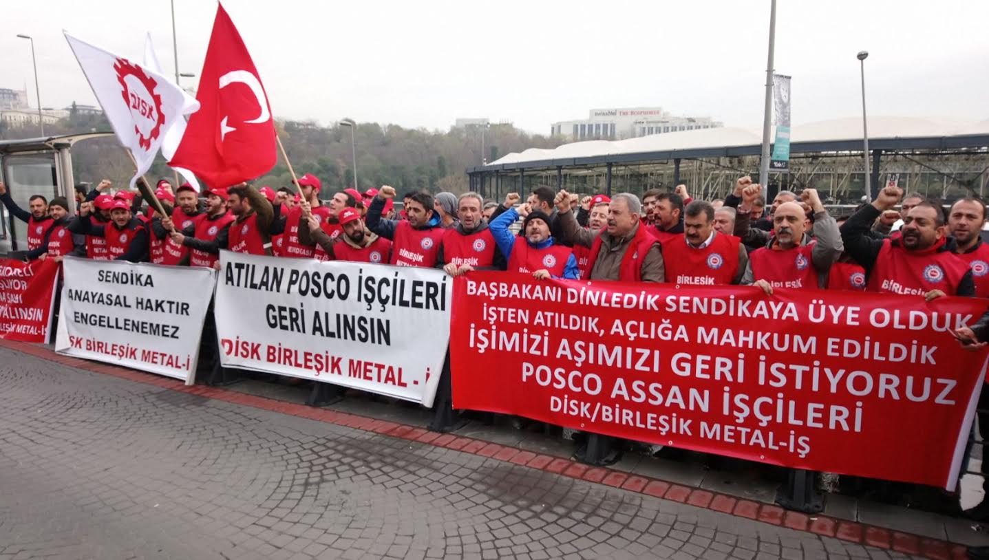 POSCO işçileri bugün mecliste
