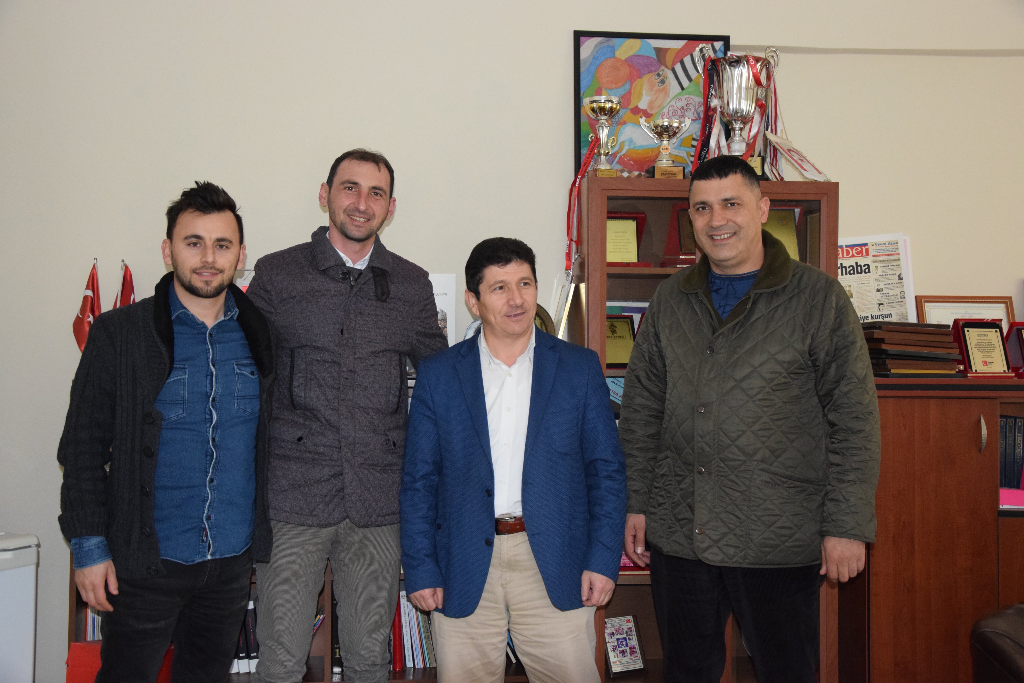 BEYLİKBAĞI’NDA GAZETEMİZE ZİYARET