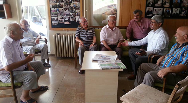 Kaplan’dan huzurevi ziyareti