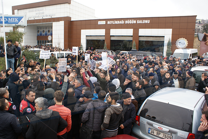 Tapu için yürüdüler! 