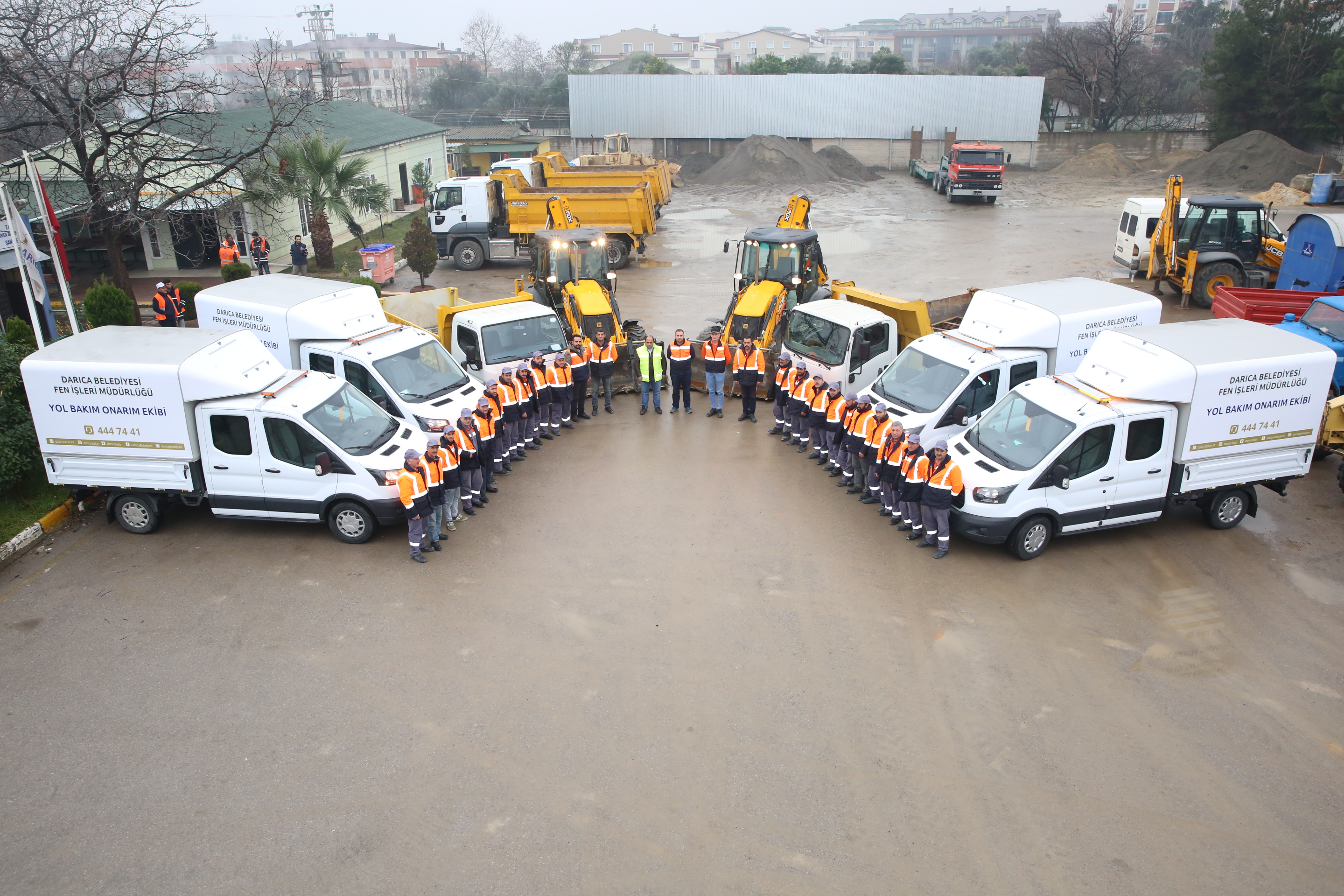  Ekipler kar teyakkuzunda