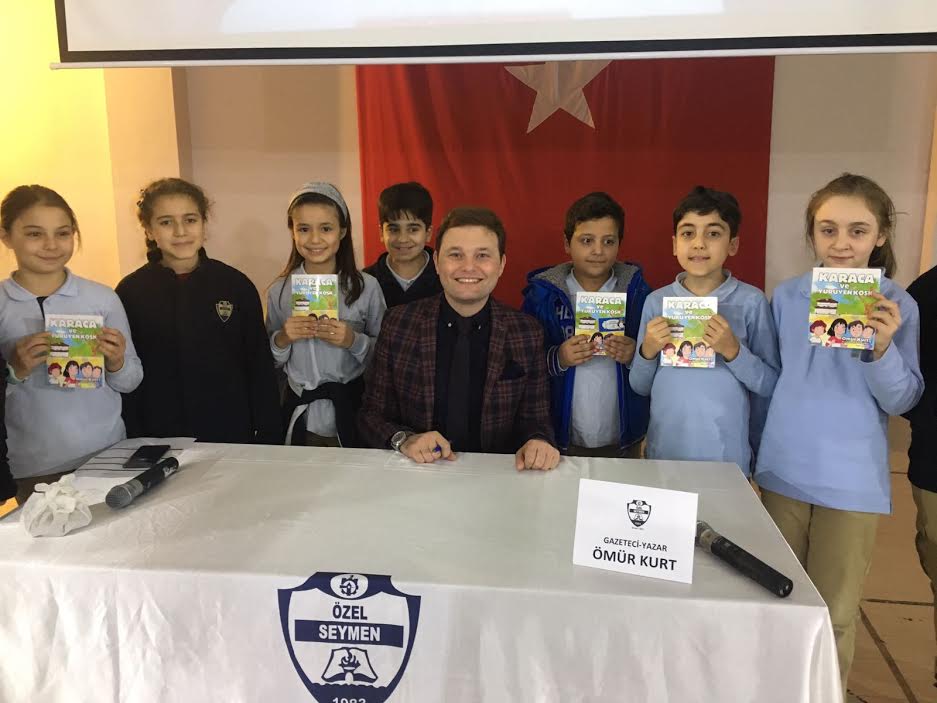 Özel Seymen öğrencileri Ömür Kurt ile buluştu