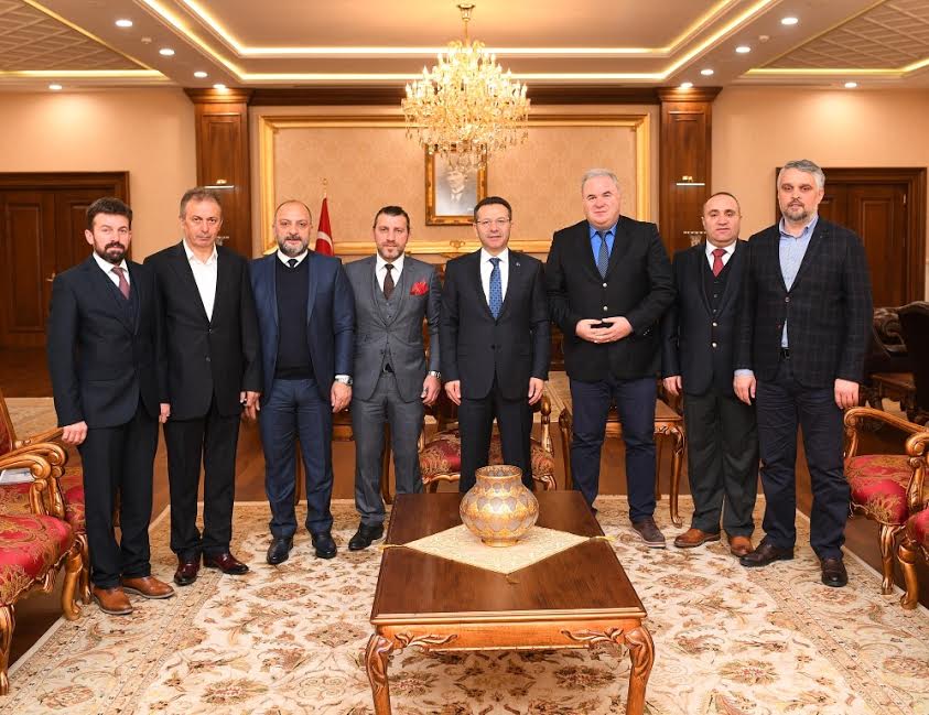 Trabzonlulardan Vali Aksoy’a ziyaret