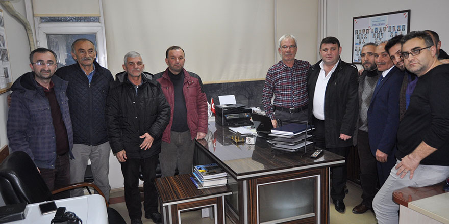 Karadaş’a hayırlı olsun ziyareti