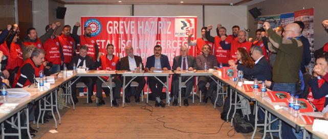 Birleşik Metal greve çıkıyor