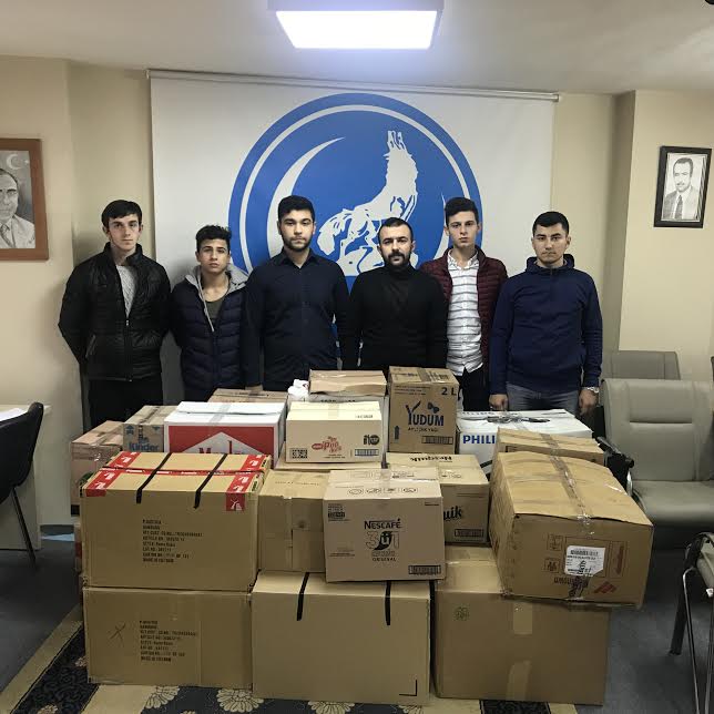 Ülkü ocaklarından kampanyaya destek