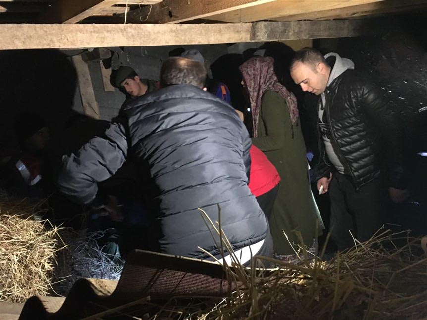 Kayıp kadın, samanlıkta bulundu