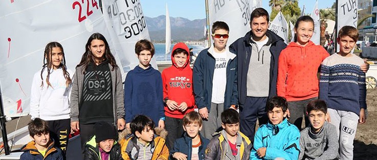 Fethiye’de yelkenler fora