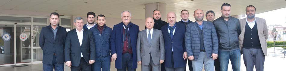 Yeni başhekime ziyaret