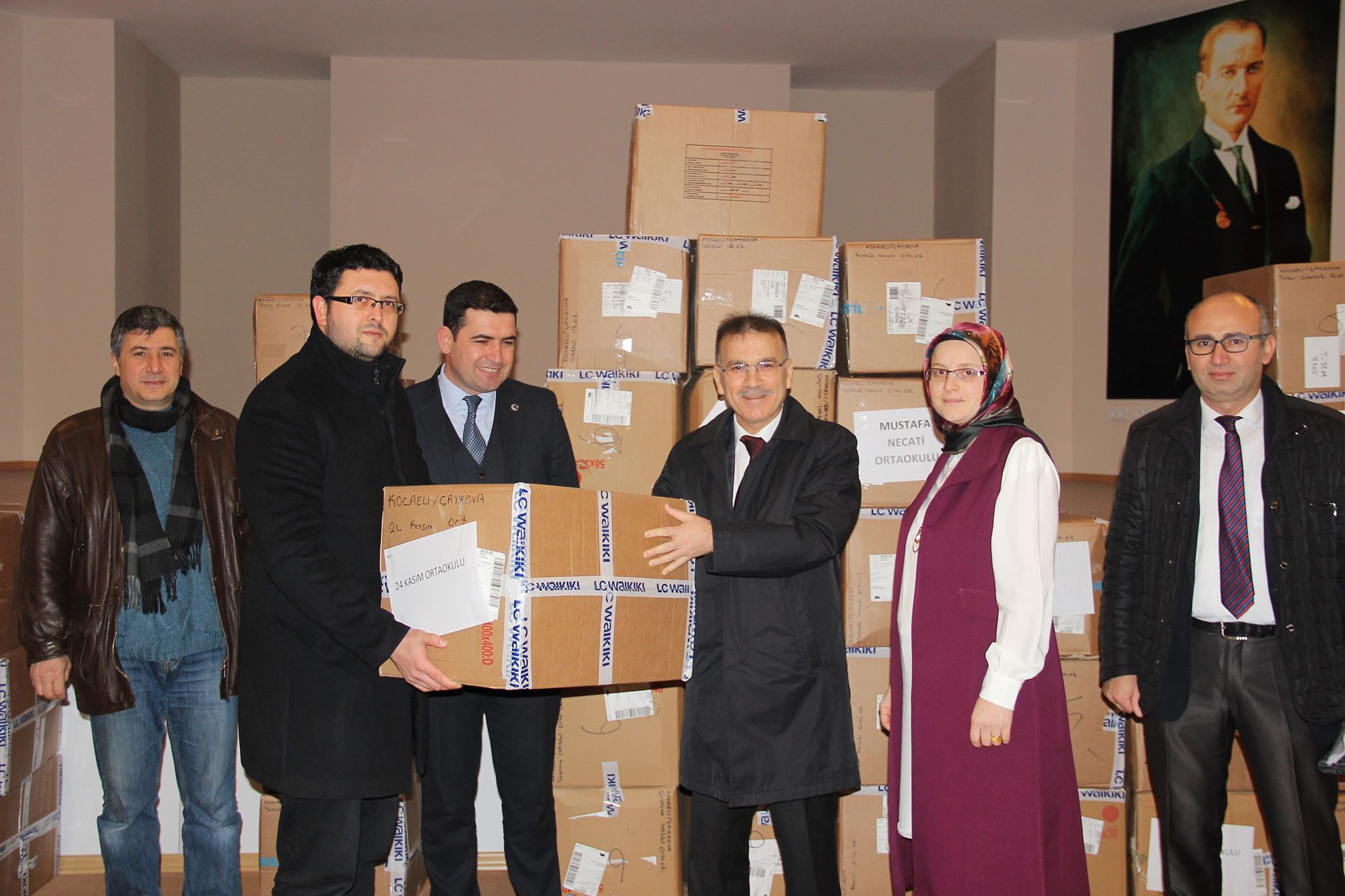 Kaymakamlıktan kıyafet desteği