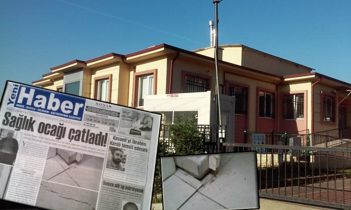 Sağlık ocağı korkutuyor!