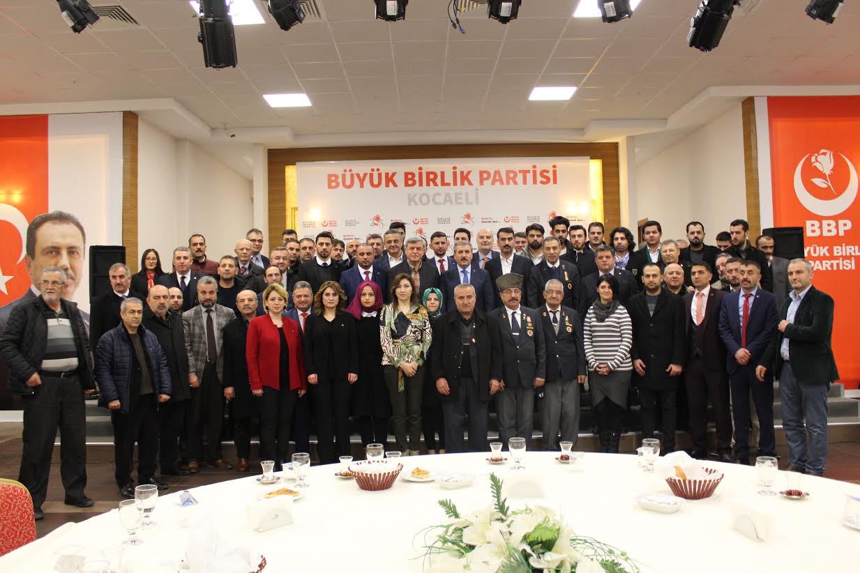 Destici BBP’nin 25. yıl kutlamasına katıldı