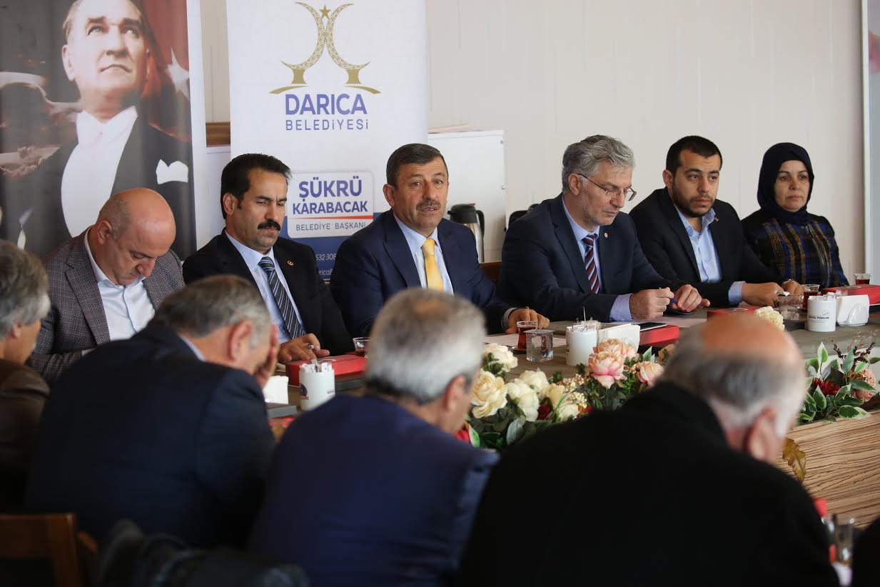Darıca’da muhtarlarla toplantı
