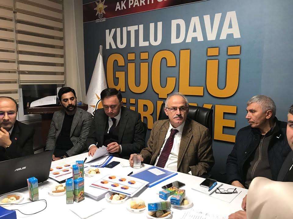 AK Gebze’de koordinasyonlar başladı