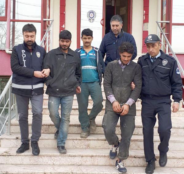 Sahte Euro ile yakalandılar