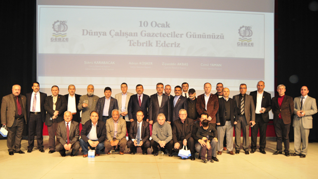Gebze Belediyeler Birliği gazetecileri unutmadı