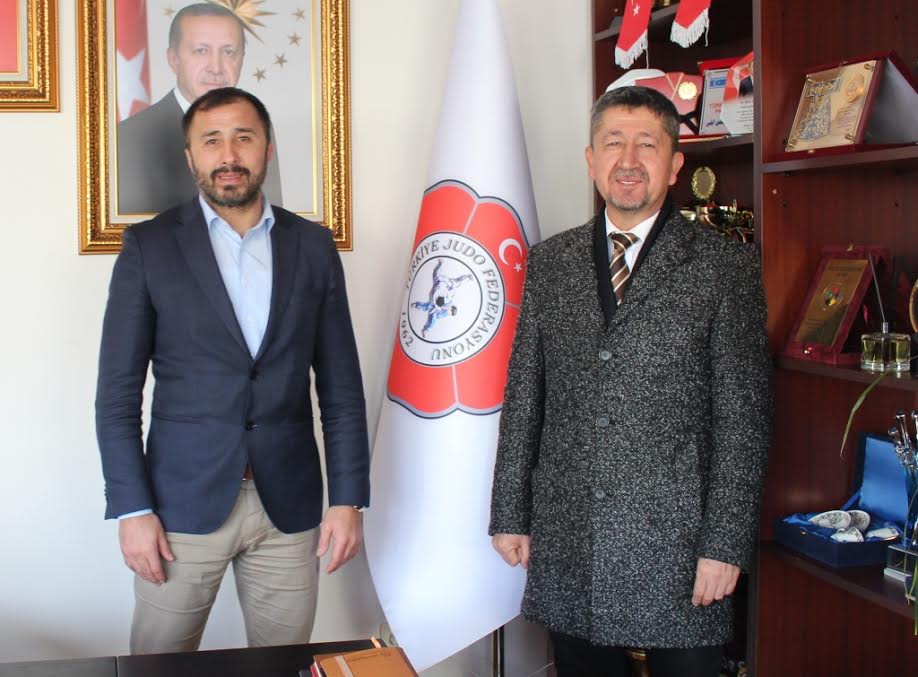 Rıdvan Şükür, judo Federasyonunu ziyaret etti