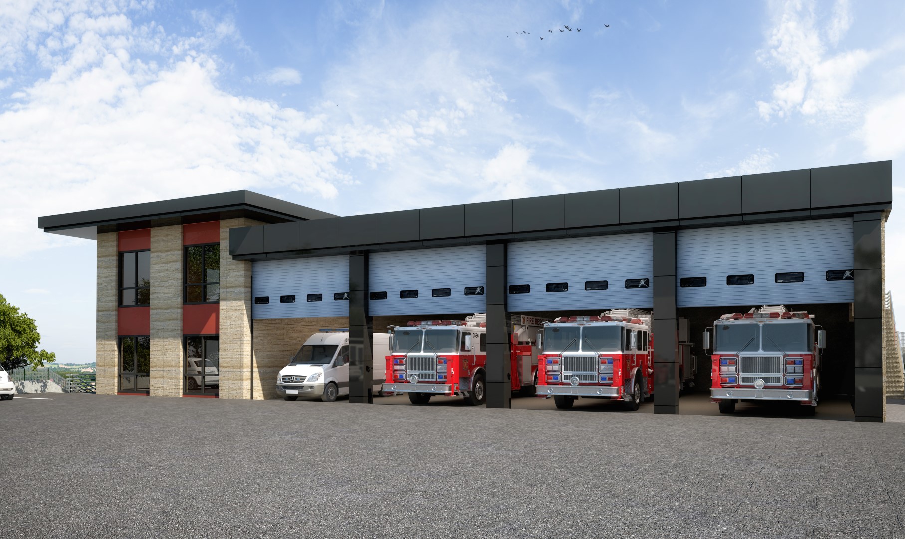 Yeni itfaiye müfreze binası