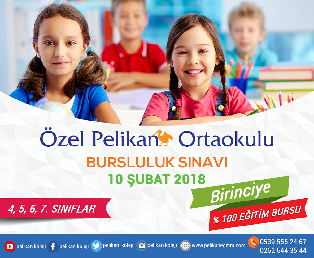 Pelikan’dan bursluluk sınavı