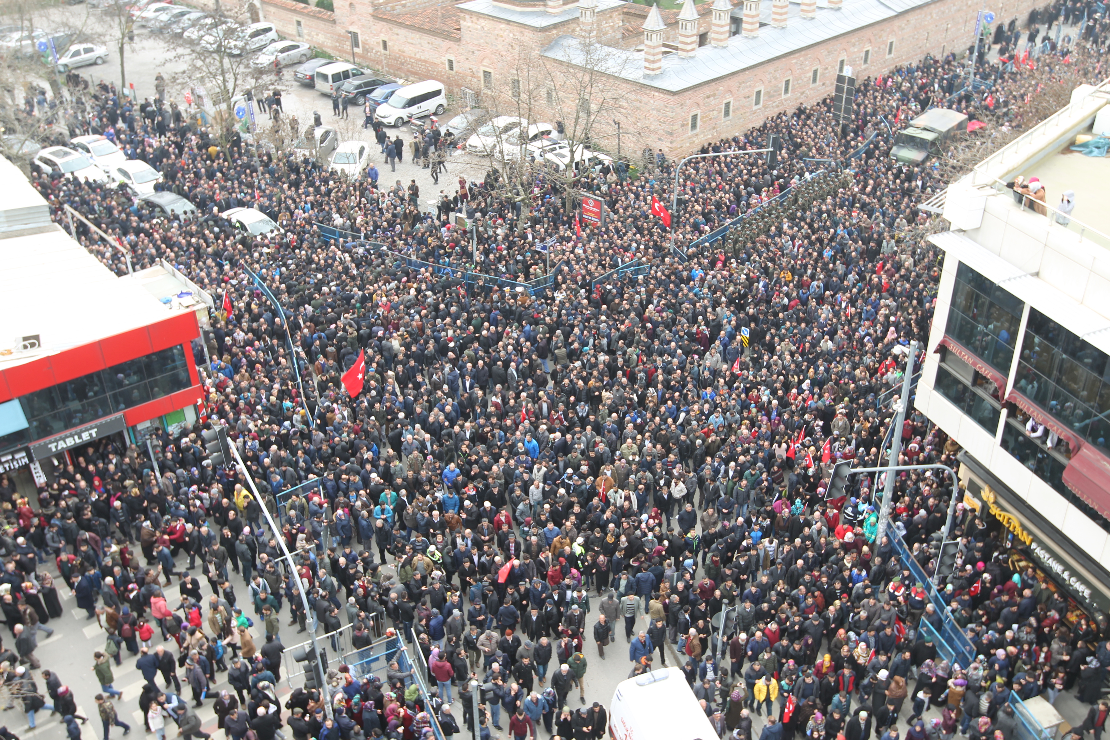 Gebze şehidini uğurladı