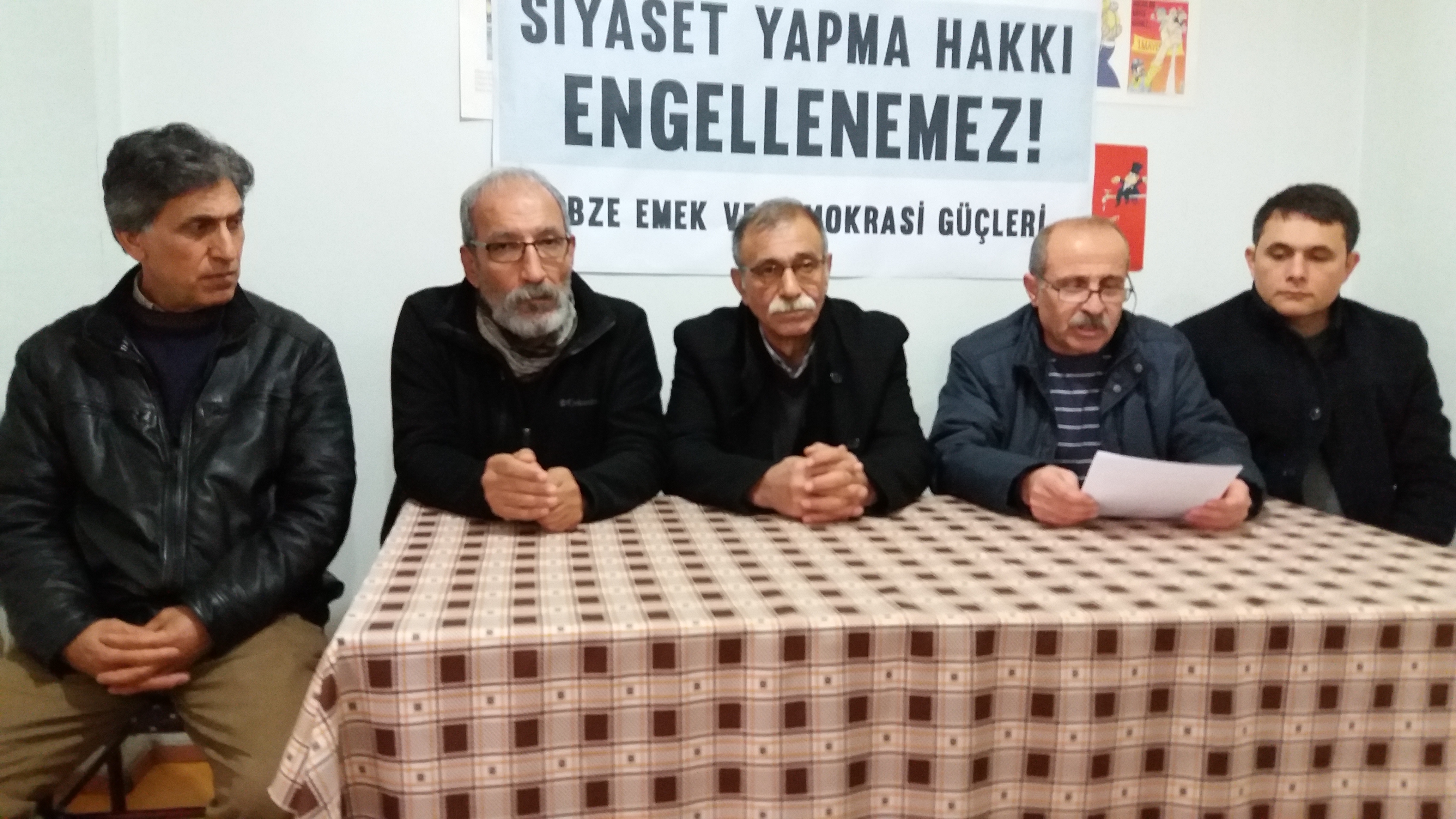 Emek ve Demokrasi Güçleri’nden gözaltılara tepki