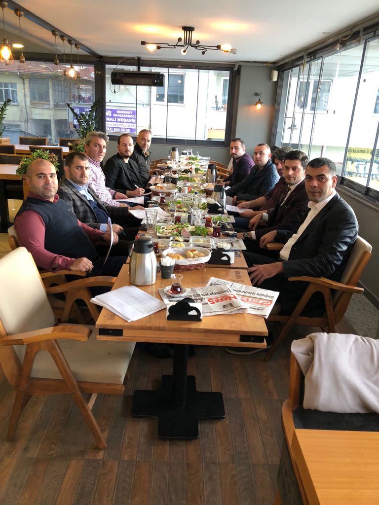 GENÇSİAD yönetim kurulu Değirmen Kafe’de buluştu