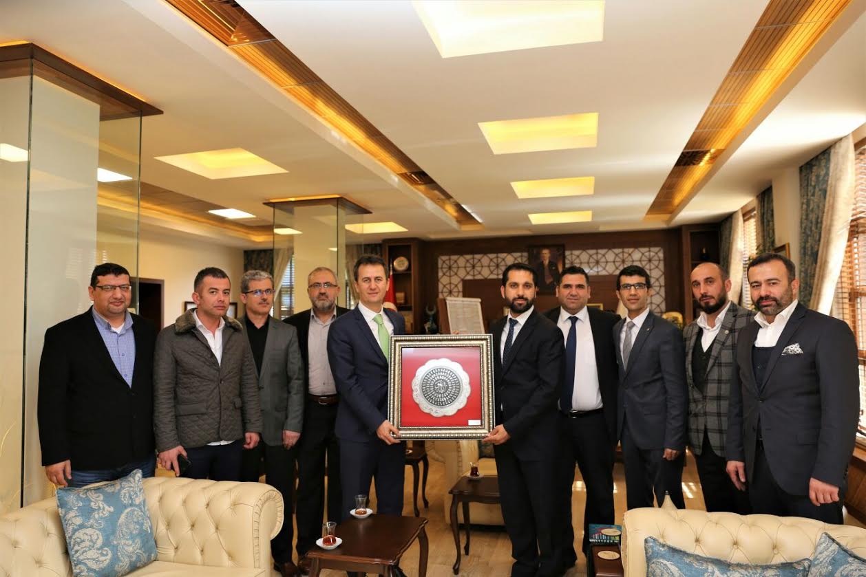 Rektör Görgün’ü ziyaret ettiler