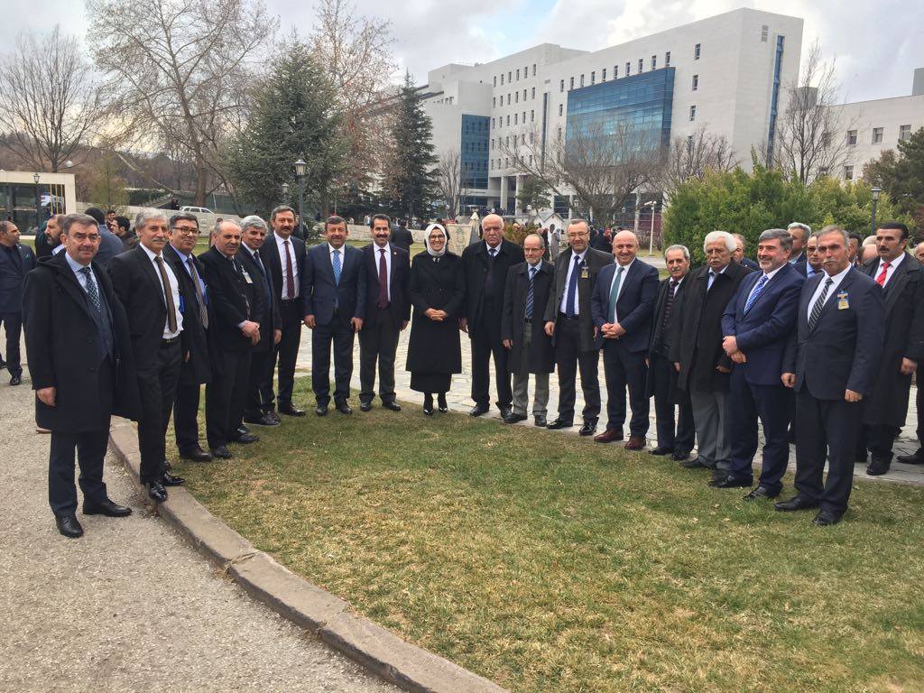 Darıcalı  muhtarlar Erdoğan’ı dinledi