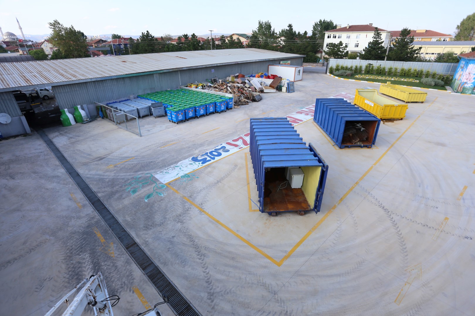 55 bin 682 ton atık bertaraf edildi