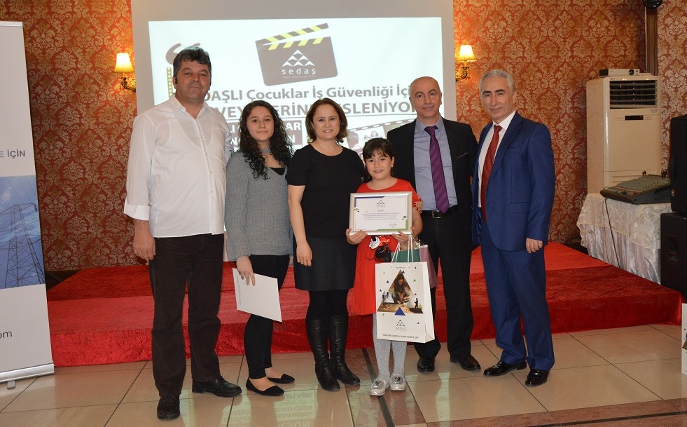 SEDAŞ’lı çocuklar ödüllerini aldılar