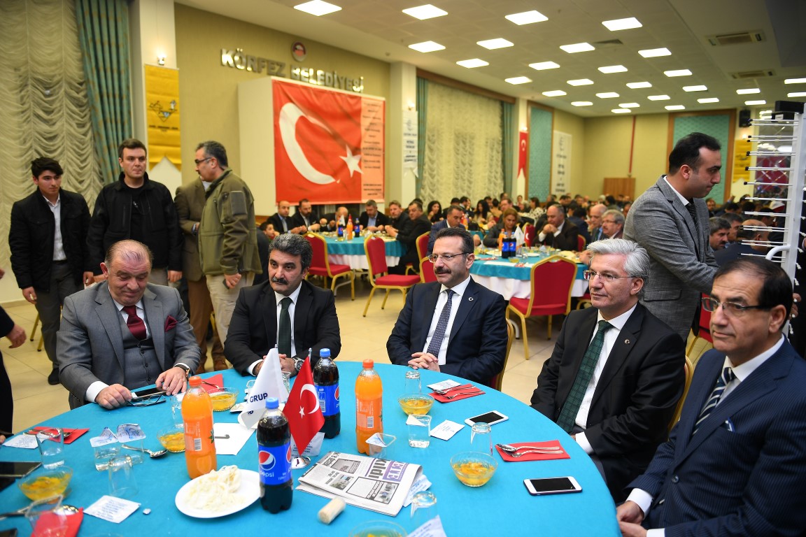 Vali Aksoy kaz gecesine katıldı