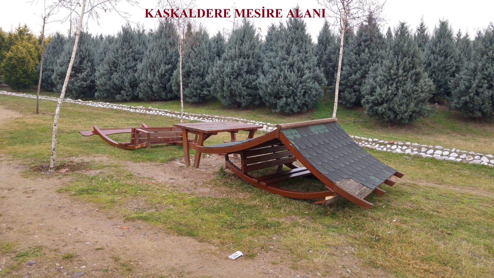 Mesire alanlarına zarar veriyorlar