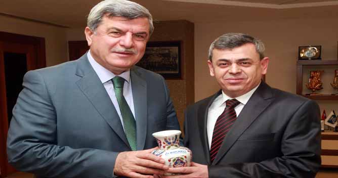 Yeni Emniyet Müdürü’nden Başkan’a ziyaret