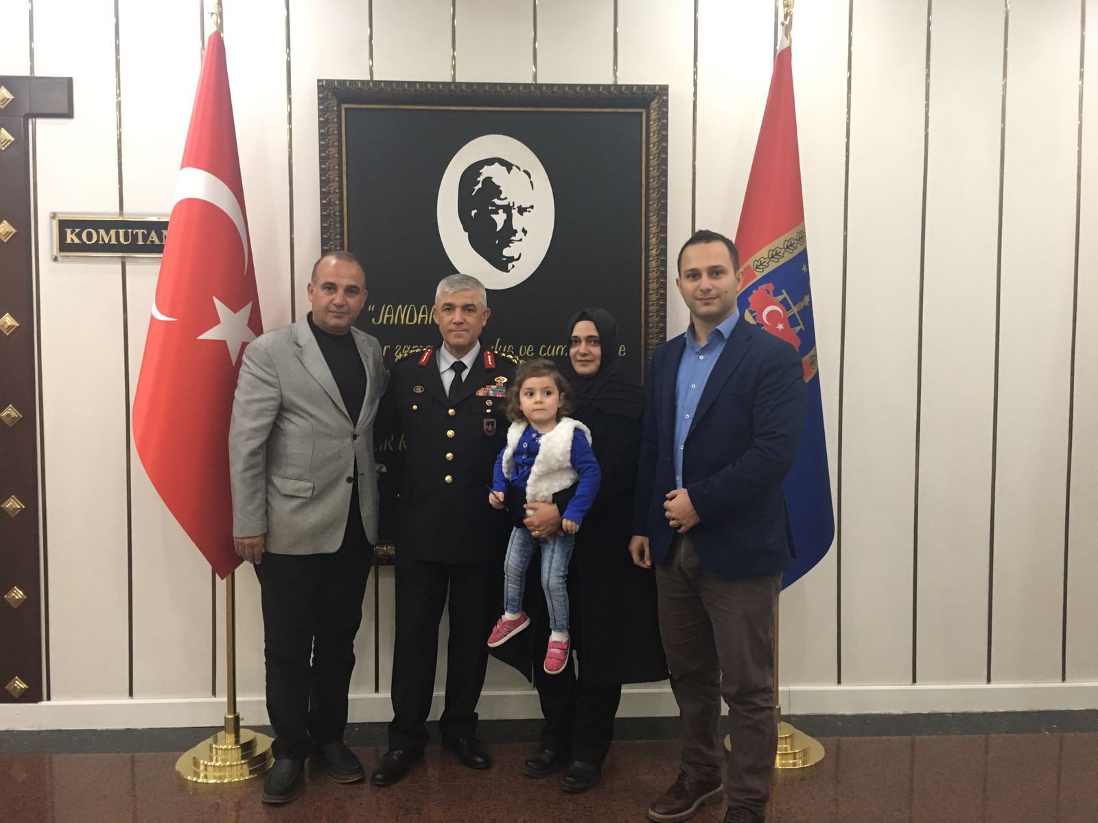 Gebze’den komutana ziyaret