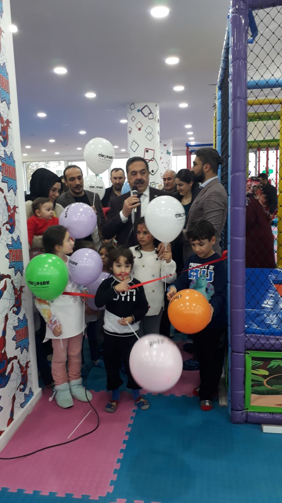 Çikopark’ı Kaymakam Güler çocuklarla açtı