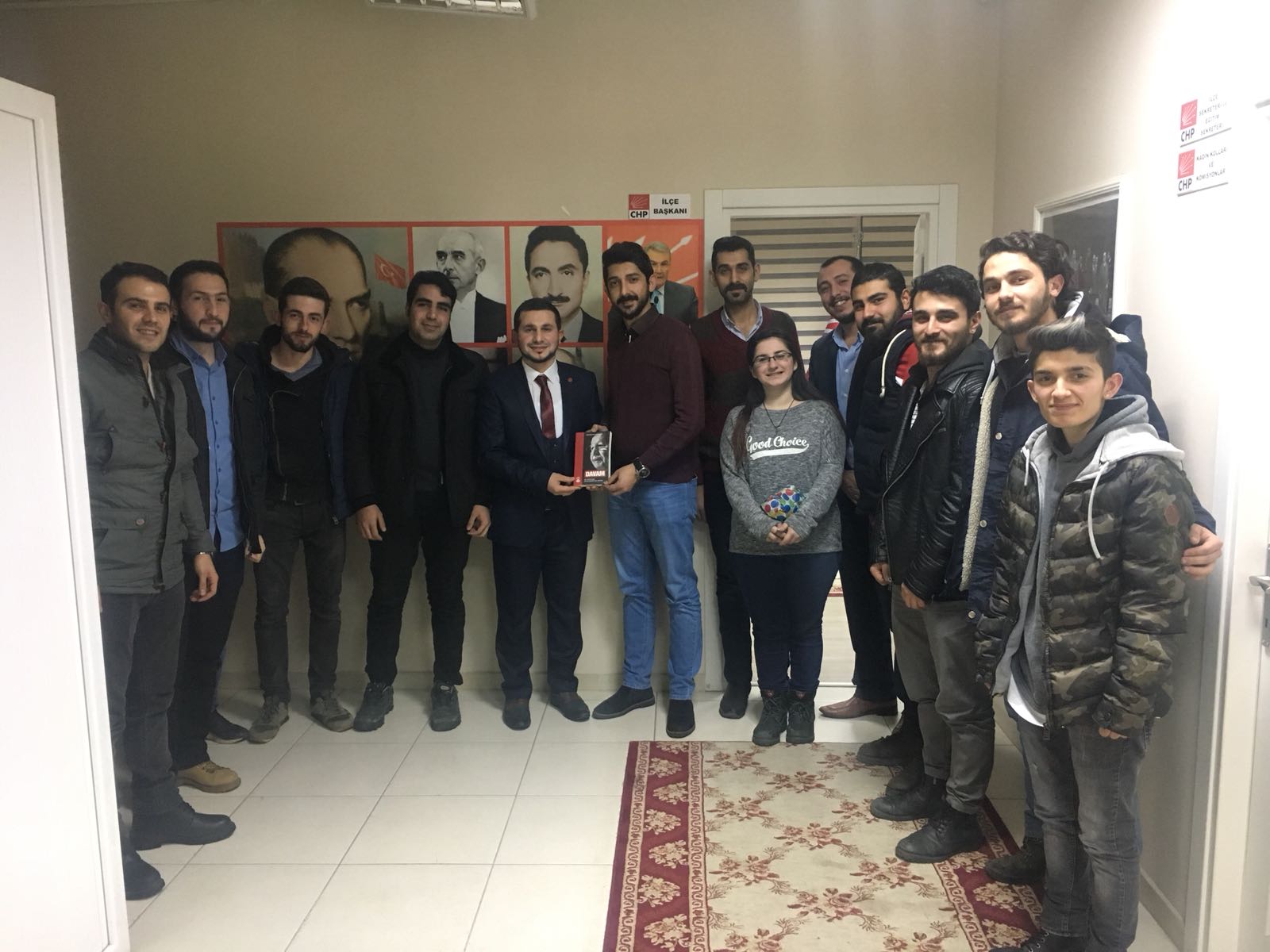 SP’li gençlerden CHP’li gençler ziyaret