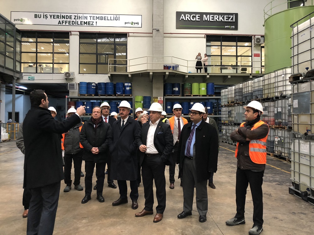 Firma ziyaretleri devam ediyor