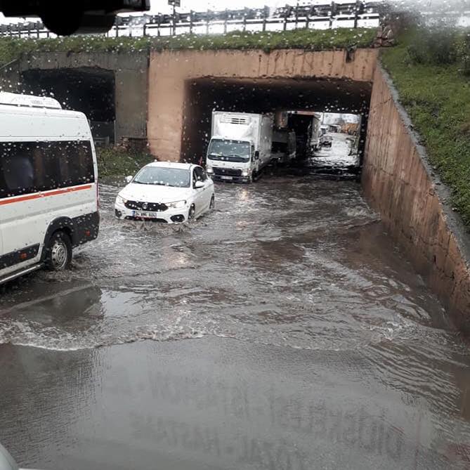 Dilovası sular altında