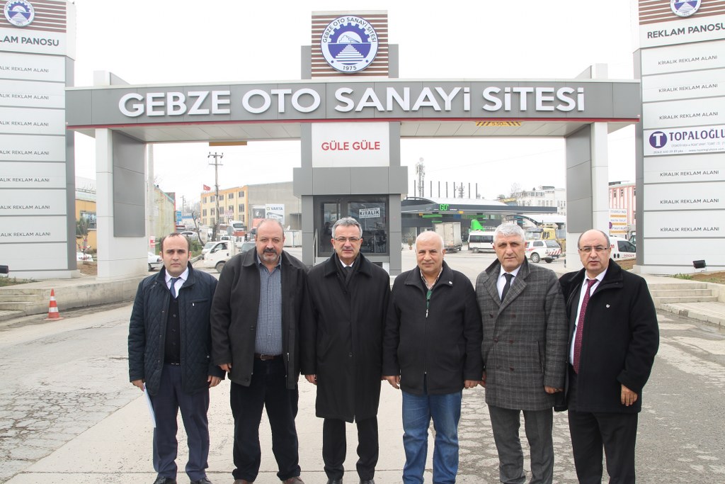 Sanayi esnafıyla buluştu