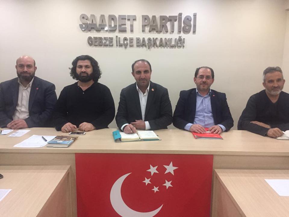 Saadet haftalık toplantısı yaptı