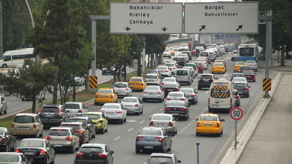 Ankara'da bugün bazı yollar trafiğe kapatıldı