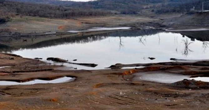 Denizli Göleti kuruyor