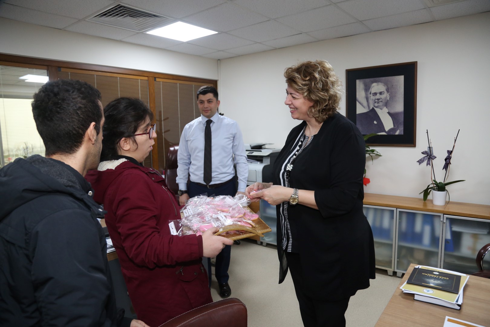 Engelsiz öğrenciler, kadınlar gününü kutladı
