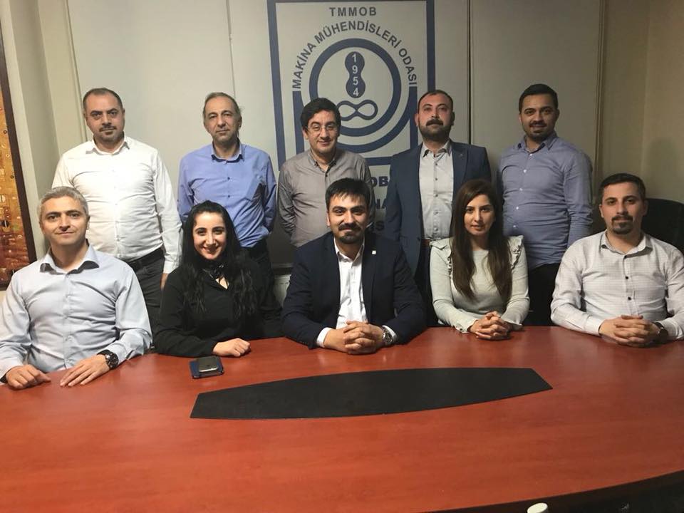  Makina mühendisleri görev dağılımı yaptı