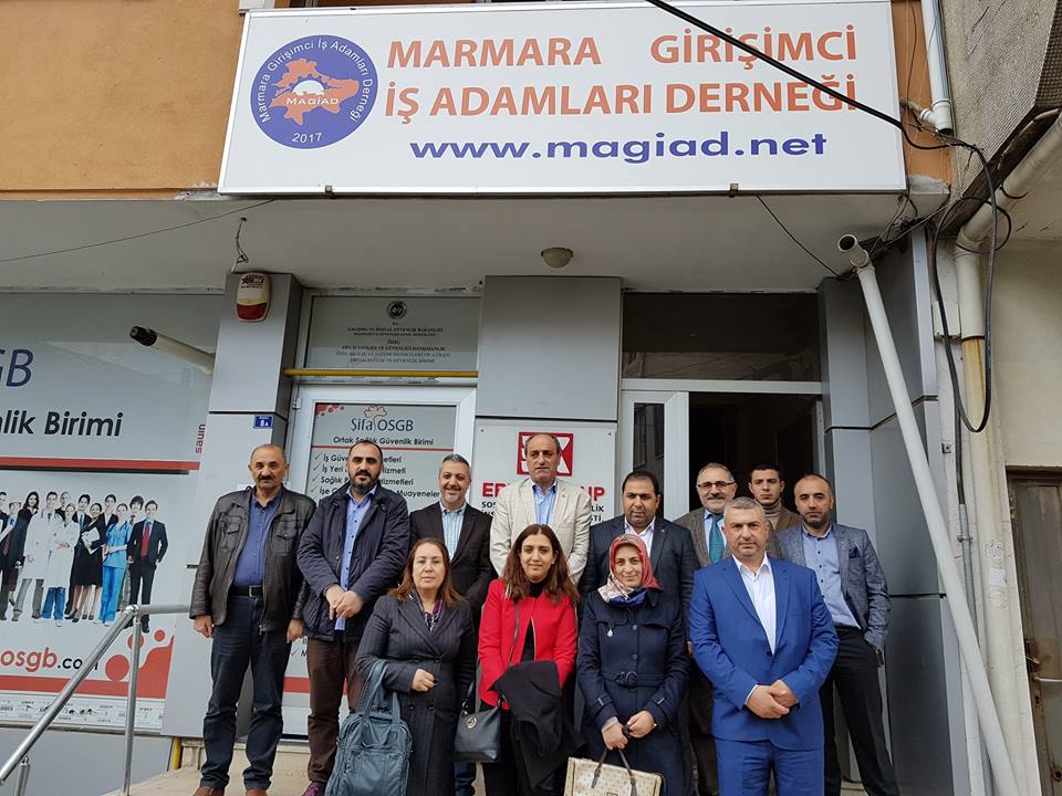 CHP’den MAGİAD ziyareti