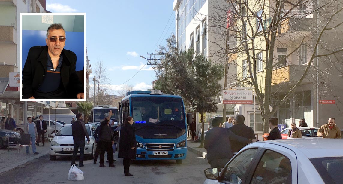 Minibüsçü vatandaşı darp etti!
