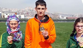 Özel sporcuların hepsi şampiyon