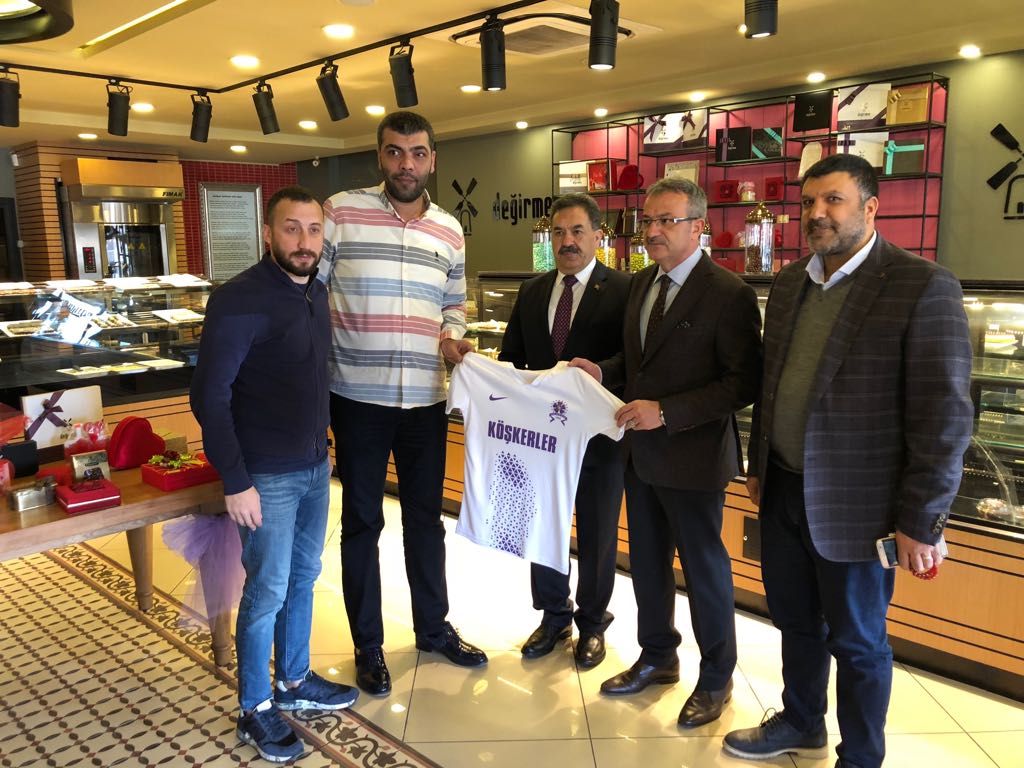 Eyüp Ateş protokolü ağırladı