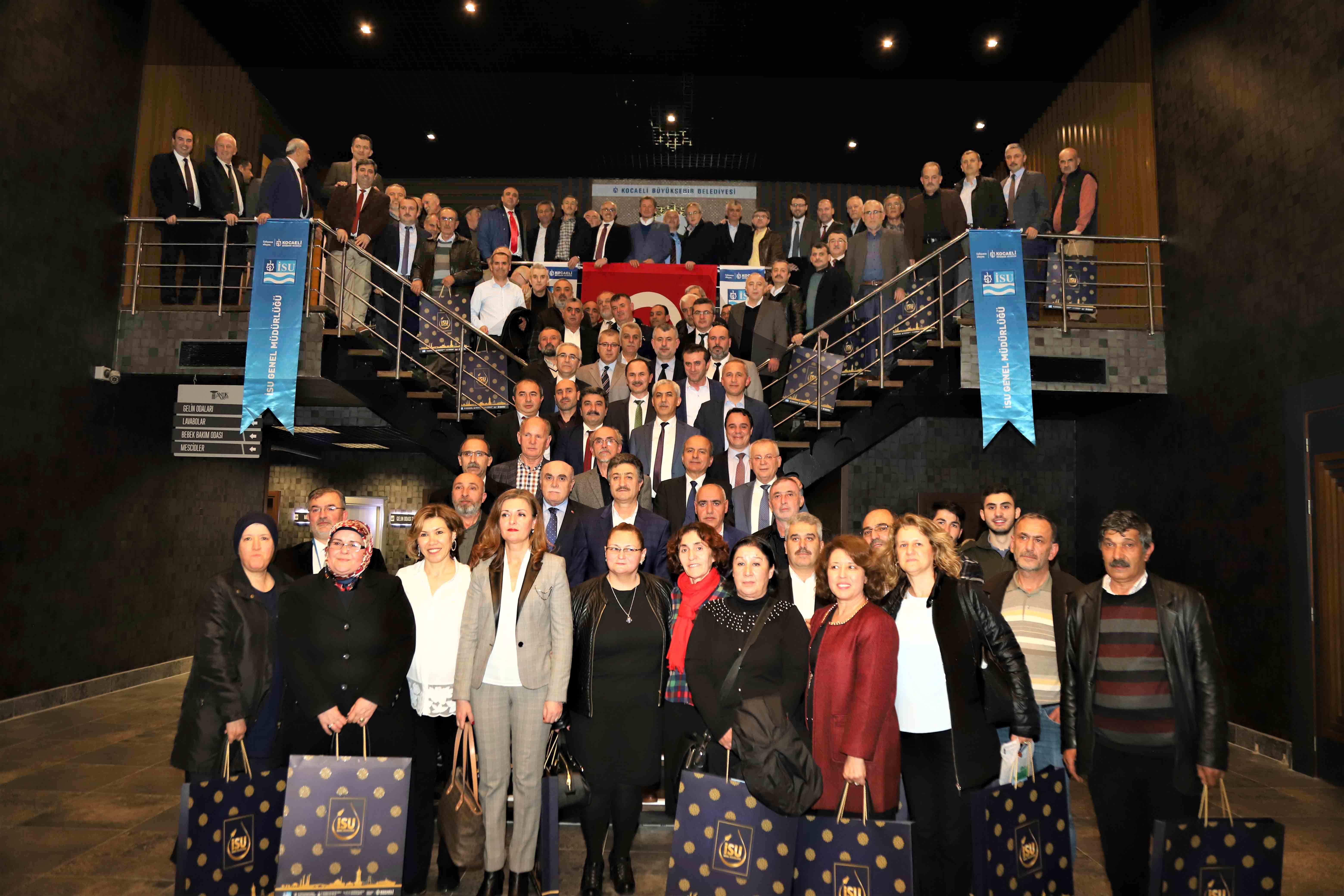 İSU’dan emeklilere veda programı